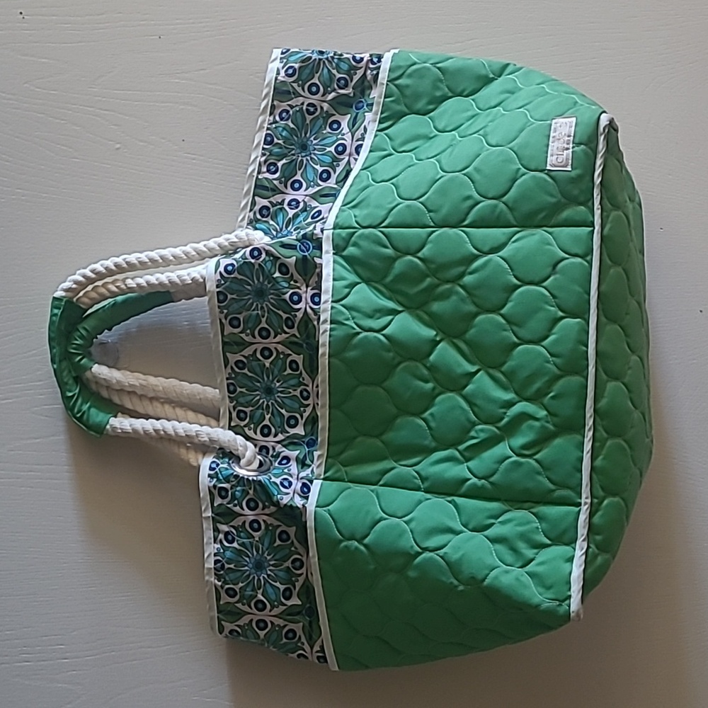 Cinda B Verde Bonita Beach Bag II - Picture 2 of 8
